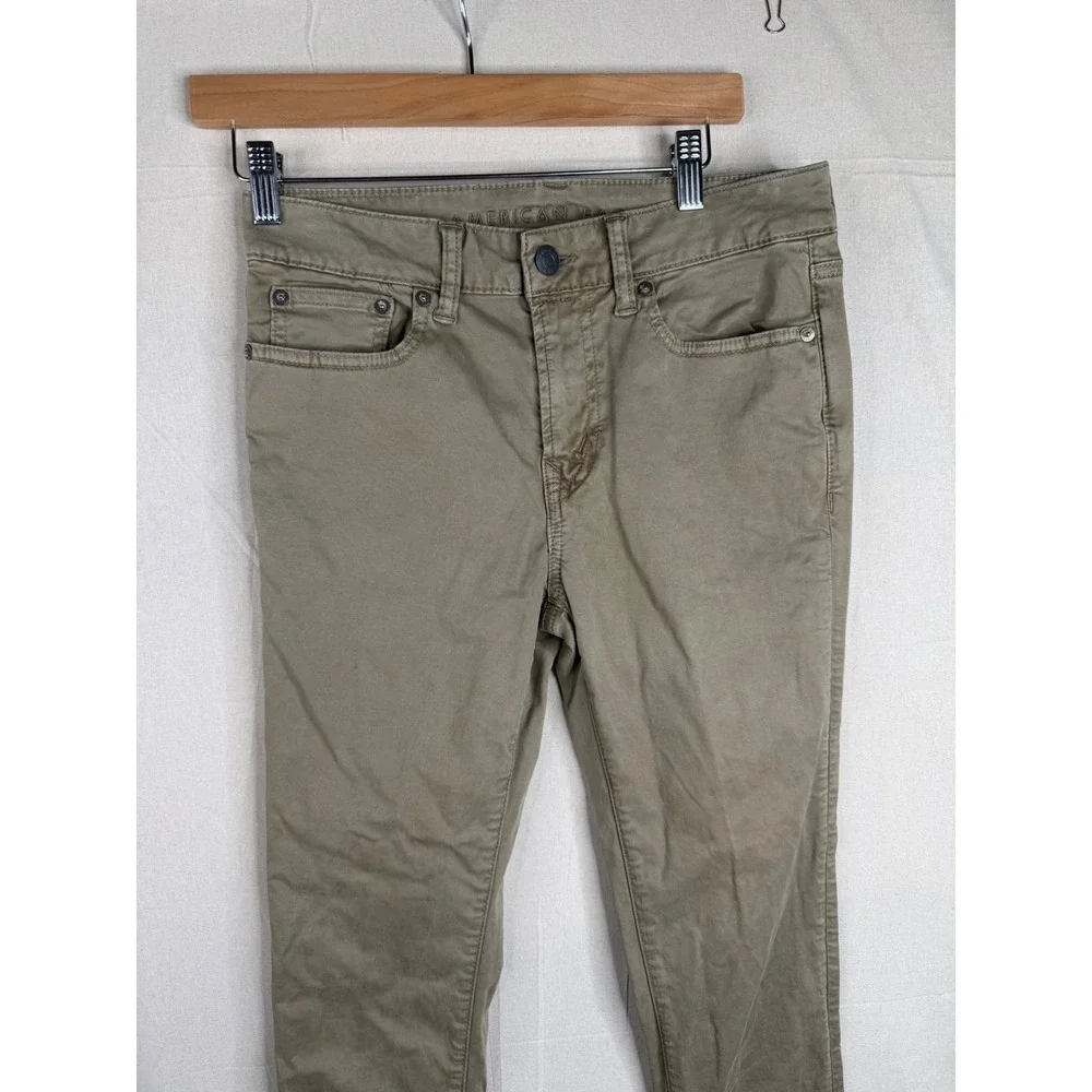 American Eagle Skinny Men's Pants size 28 X 34 Tan‎